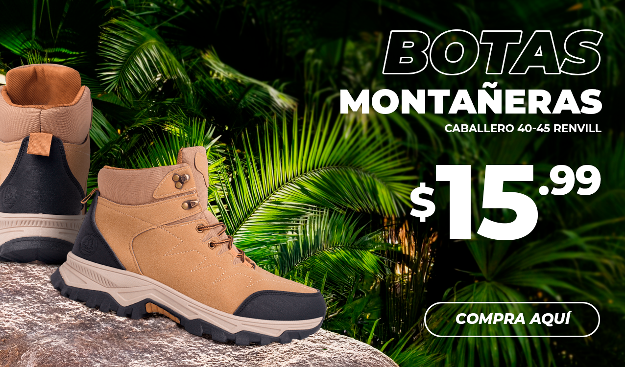 Botas Montañeras para Caballero 40-45 Renvill