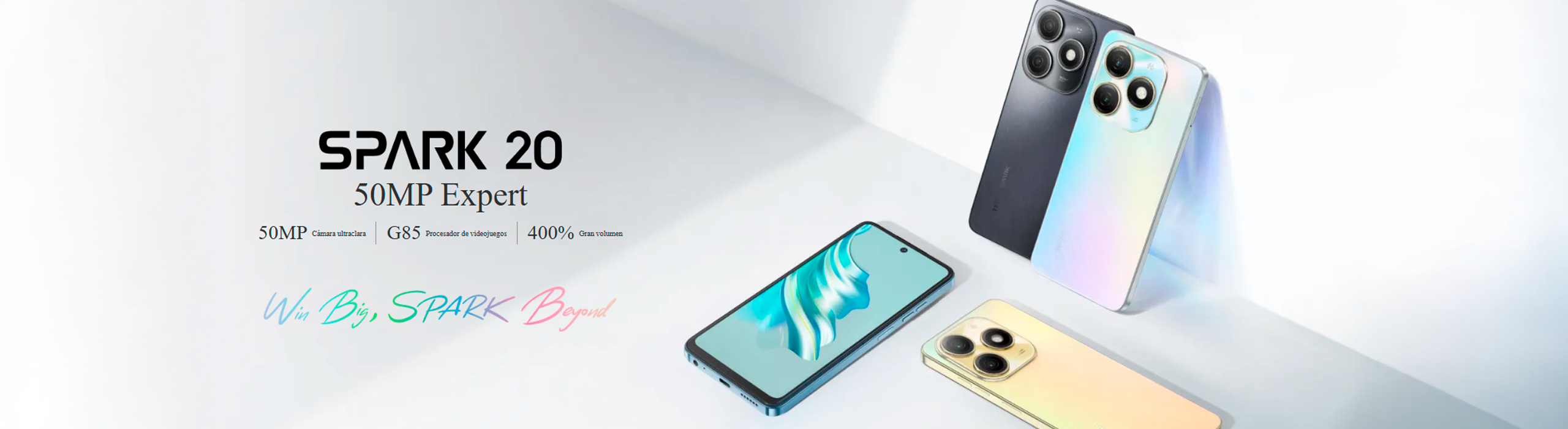 Smartphone Tecno Spark 20 8GB/256GB 4G