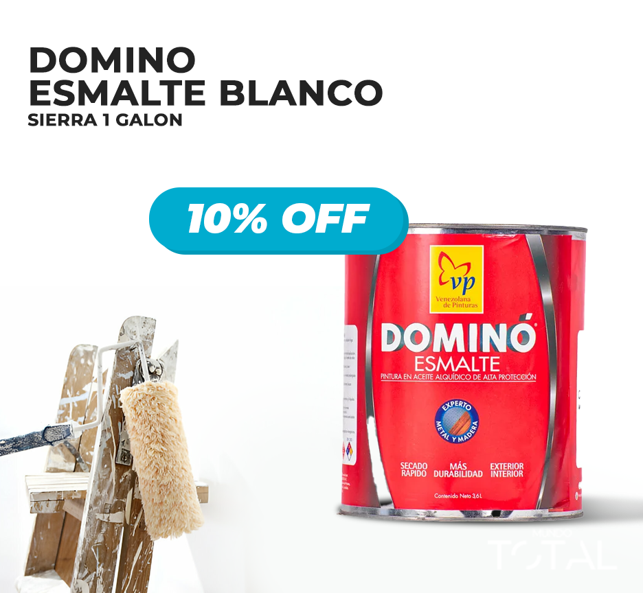 Promo 10% Pintura Domino