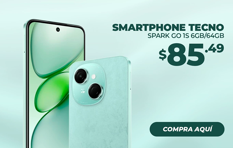 Smartphone Tecno Spark Go 1S 6GB/64GB