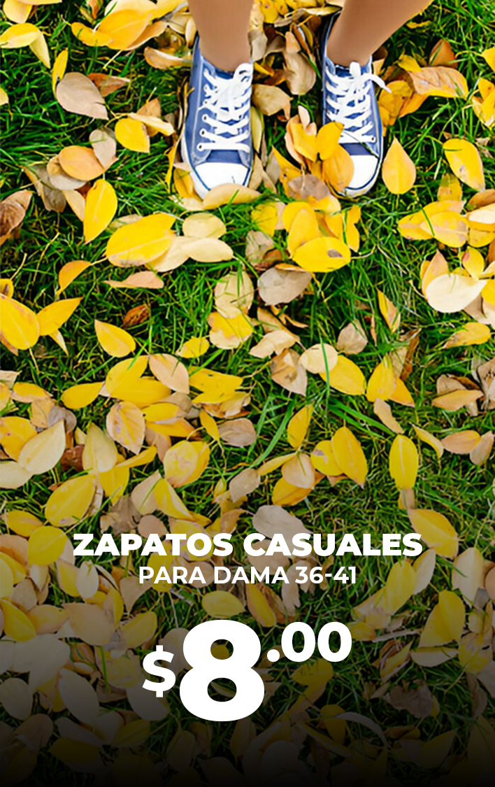Zapatos Casuales para Dama 36-41 Renvill