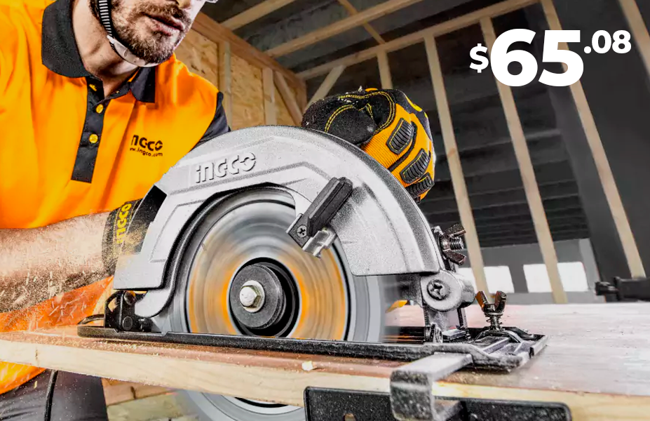 Sierra Circular 7 1/4" 4800rpm 1400W Ingco