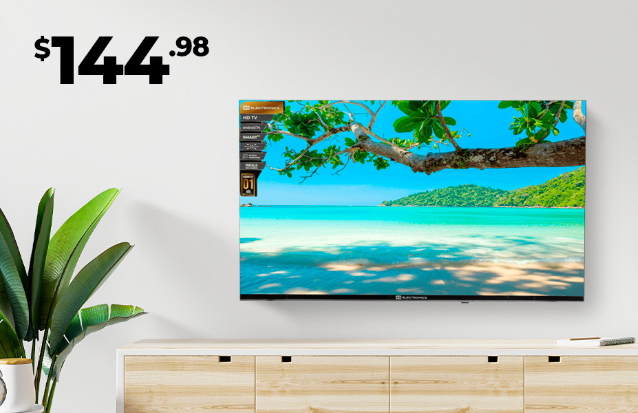 Smart TV AS Electronic 32" HD Sin Marco