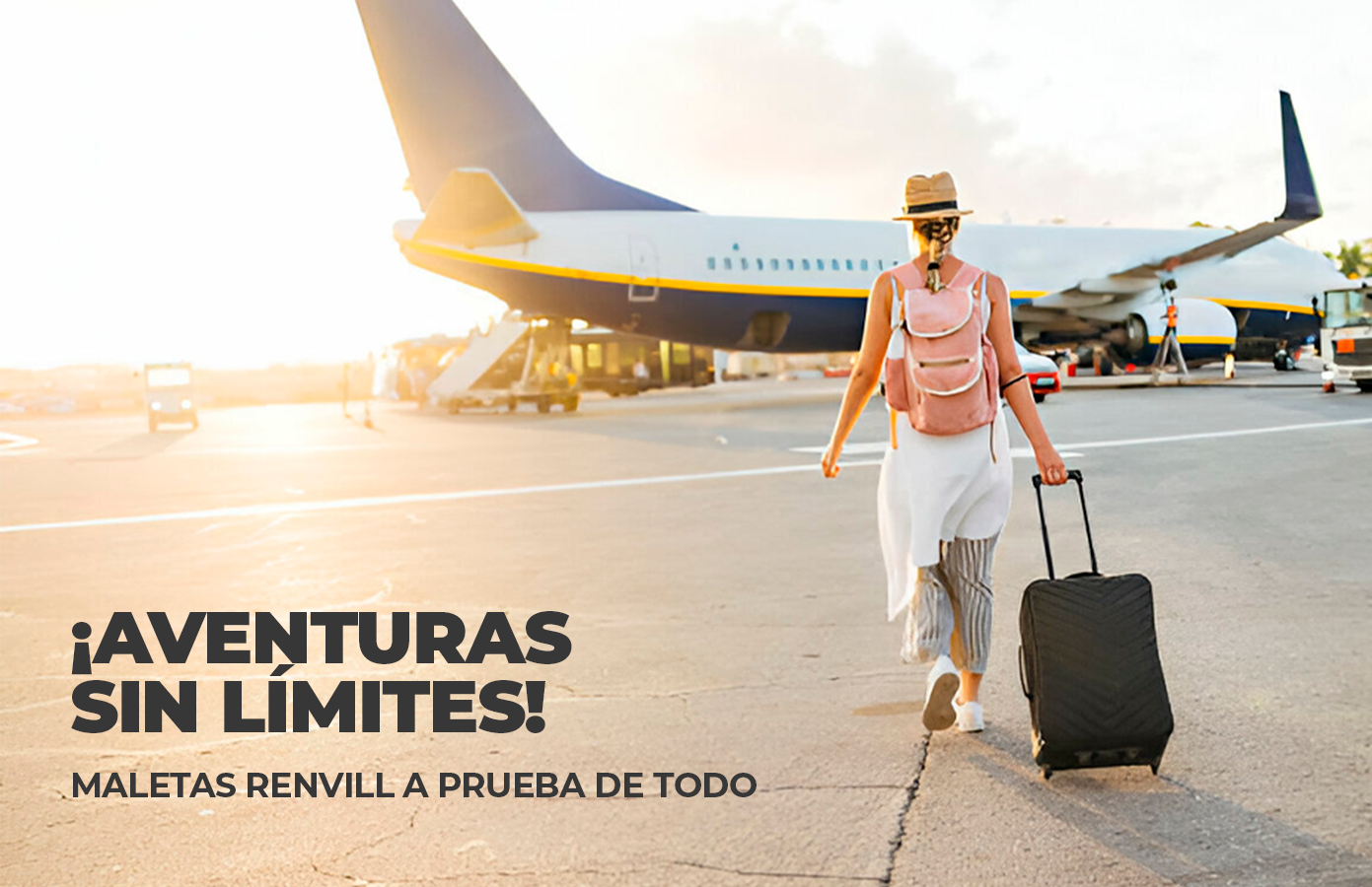 ¡Aventuras sin límites! maletas renvill a prueba de todo