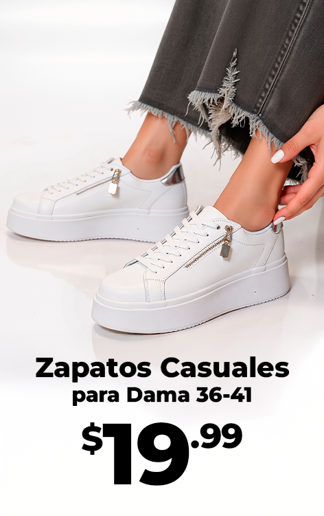 Zapatos Casuales para Dama 36-41 Renvill