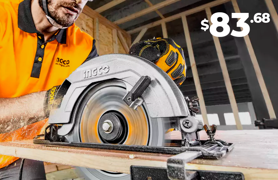 Sierra Circular 7 1/4" 4800rpm 1400W Ingco