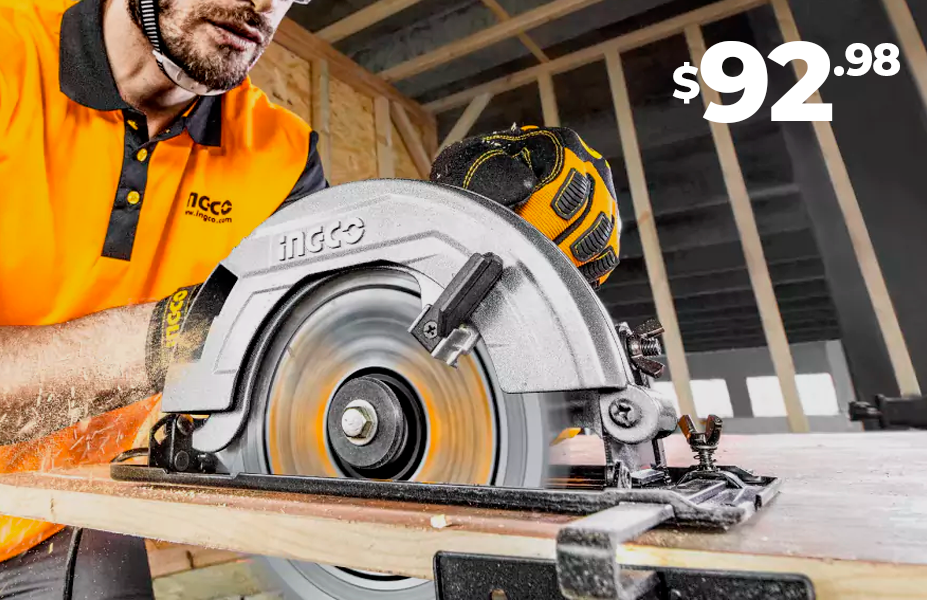 Sierra Circular 7 1/4" 4800rpm 1400W Ingco