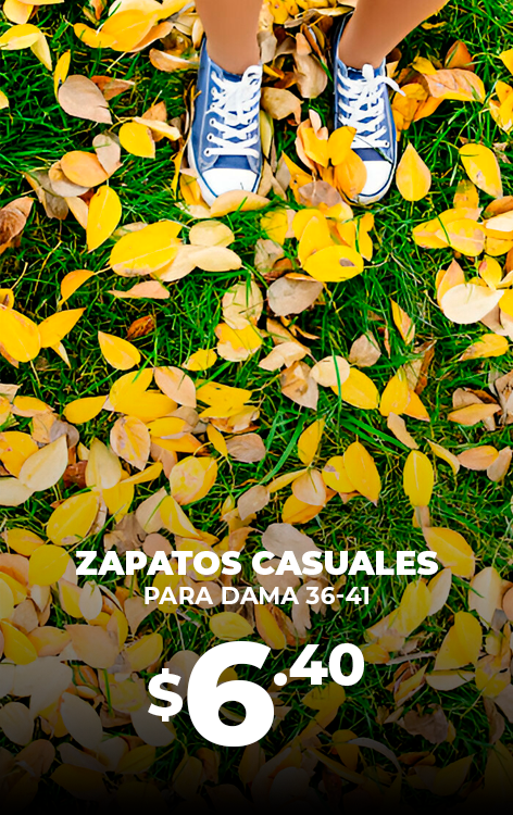 Zapatos Casuales para Dama 36-41 Renvill