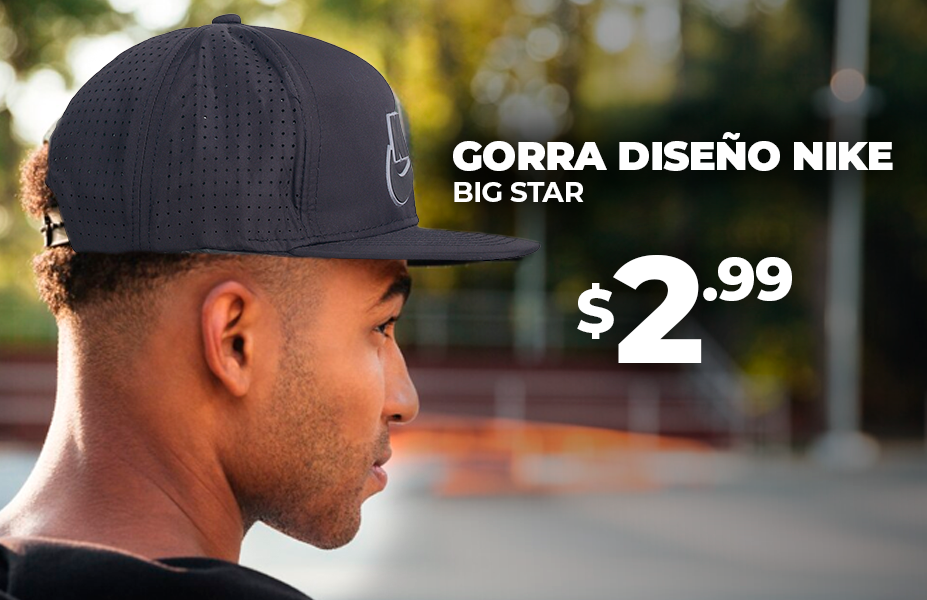 Gorra Diseño Nike Big Star