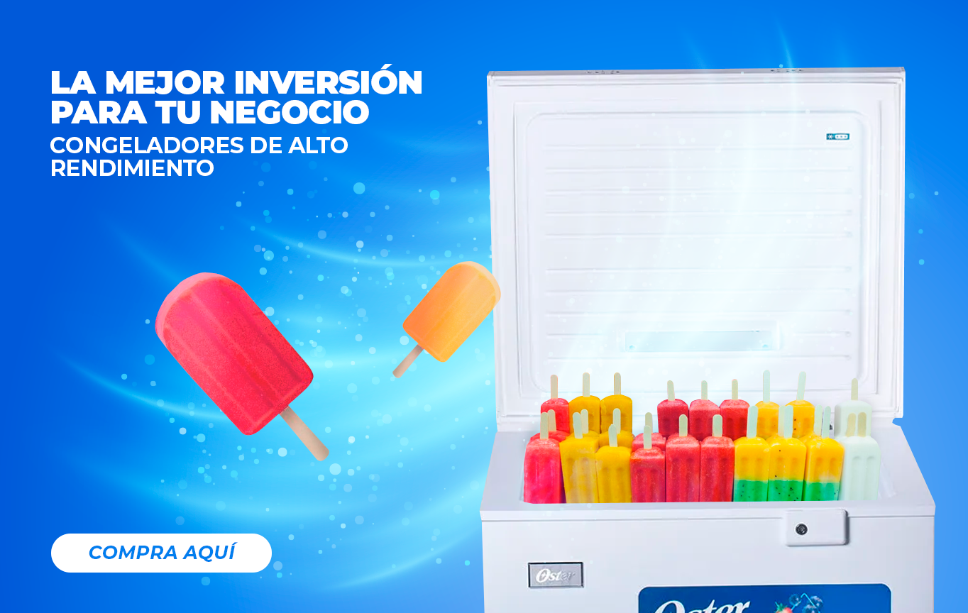 Congeladores de alto rendimiento para tu negocio