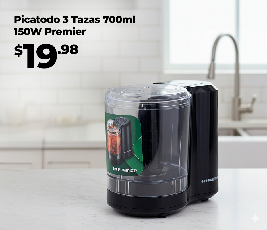 Picatodo 3 Tazas 700ml 150W Premier